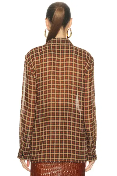 Saint Laurent Button Up Top | Thumbnail 3 Saint Laurent Button Up Top | Thumbnail 3