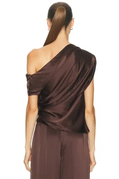 THE SEI Asymmetrical Drape Top | Thumbnail 4 THE SEI Asymmetrical Drape Top | Thumbnail 4