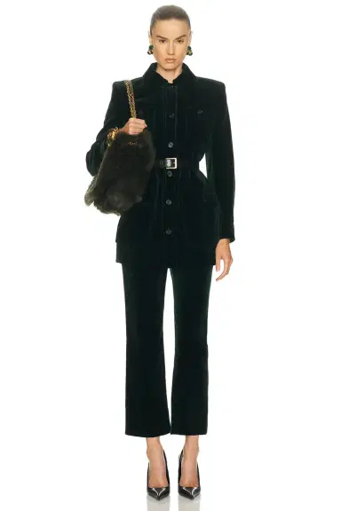 Saint Laurent Straight Leg Pant | Thumbnail 5 Saint Laurent Straight Leg Pant | Thumbnail 5