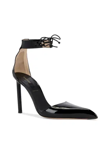 Tom Ford Patent Leather Ankle Strap 105 Pump | Thumbnail 2 Tom Ford Patent Leather Ankle Strap 105 Pump | Thumbnail 2