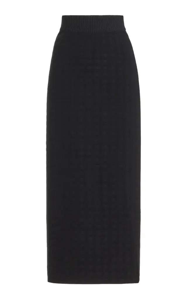 Exclusive Lea Stretch-Cotton Knit Midi Skirt Exclusive Lea Stretch-Cotton Knit Midi Skirt