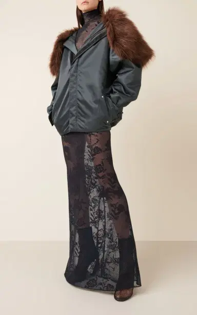 ALAÏA Cotton-Blend Lace Bodysuit | Thumbnail 10 ALAÏA Cotton-Blend Lace Bodysuit | Thumbnail 10