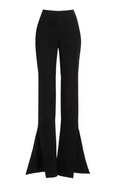 Mônot Slit-Detailed Slim Pants | Thumbnail 1 Mônot Slit-Detailed Slim Pants | Thumbnail 1