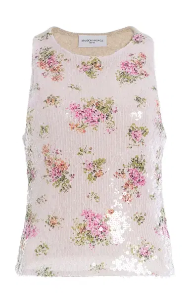 Brandon Maxwell The Noemi Embellished Tank Top | Thumbnail 8 Brandon Maxwell The Noemi Embellished Tank Top | Thumbnail 8