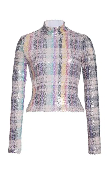 Brandon Maxwell The Maven Embellished Top | Thumbnail 1 Brandon Maxwell The Maven Embellished Top | Thumbnail 1