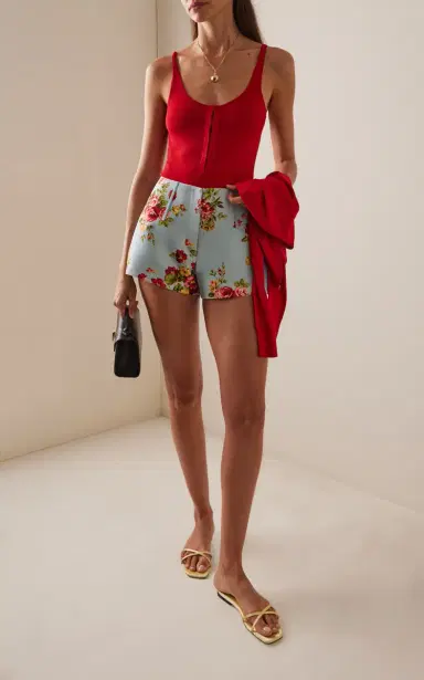 Brandon Maxwell The Scarlett Knitted Bodysuit | Thumbnail 3 Brandon Maxwell The Scarlett Knitted Bodysuit | Thumbnail 3