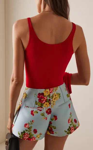 Brandon Maxwell The Scarlett Knitted Bodysuit | Thumbnail 4 Brandon Maxwell The Scarlett Knitted Bodysuit | Thumbnail 4