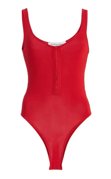 Brandon Maxwell The Scarlett Knitted Bodysuit | Thumbnail 8 Brandon Maxwell The Scarlett Knitted Bodysuit | Thumbnail 8