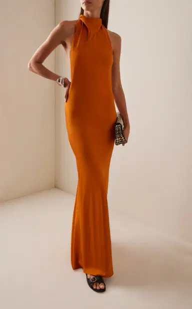 Brandon Maxwell The Ophelia Stretch-Crepe Gown | Thumbnail 2 Brandon Maxwell The Ophelia Stretch-Crepe Gown | Thumbnail 2