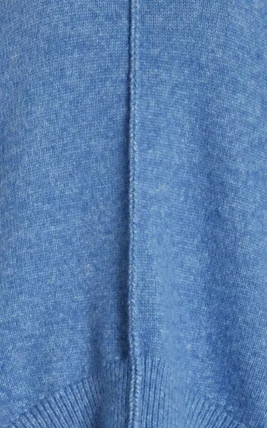 Proenza Schouler White Label Kellen Knit Wool-Blend Sweater - Blue | Thumbnail 5 Proenza Schouler White Label Kellen Knit Wool-Blend Sweater - Blue | Thumbnail 5