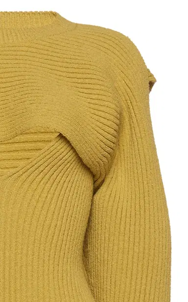 Bottega Veneta Ribbed Knit Cutout Midi Dress | Thumbnail 5 Bottega Veneta Ribbed Knit Cutout Midi Dress | Thumbnail 5