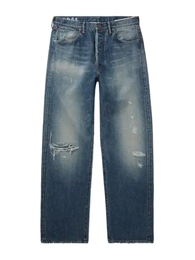 Visvim Social Sculpture 01 Wide-Leg Distressed Selvedge Jeans - Men | Thumbnail 1 Visvim Social Sculpture 01 Wide-Leg Distressed Selvedge Jeans - Men | Thumbnail 1