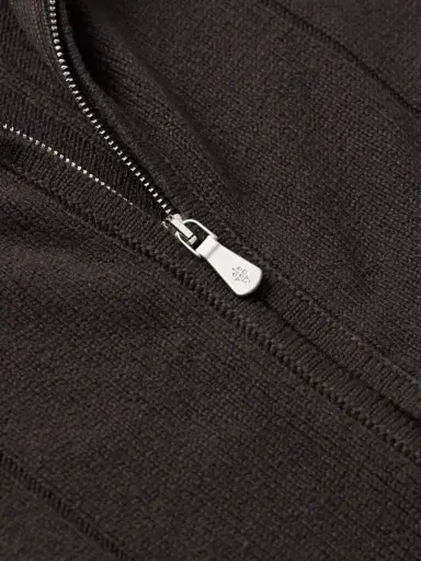 ELEVENTY Ribbed Wool Zip-Up Cardigan - Men | Thumbnail 4 ELEVENTY Ribbed Wool Zip-Up Cardigan - Men | Thumbnail 4