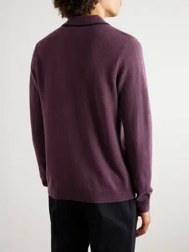 MR P. Cashmere Polo Sweater - Men | Thumbnail 4 MR P. Cashmere Polo Sweater - Men | Thumbnail 4