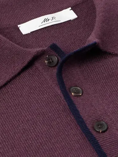MR P. Cashmere Polo Sweater - Men | Thumbnail 5 MR P. Cashmere Polo Sweater - Men | Thumbnail 5