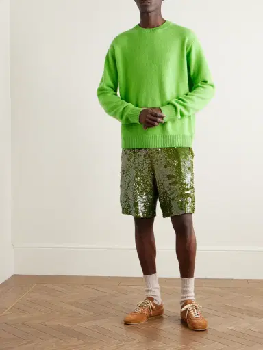 The Elder Statesman Cashmere Sweater - Men | Thumbnail 2 The Elder Statesman Cashmere Sweater - Men | Thumbnail 2