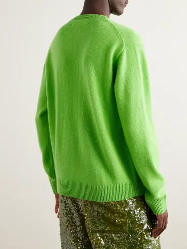 The Elder Statesman Cashmere Sweater - Men | Thumbnail 3 The Elder Statesman Cashmere Sweater - Men | Thumbnail 3