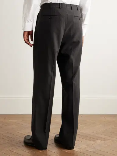 Saman Amel Straight-Leg Pleated Wool-Blend Suit Trousers - Men | Thumbnail 4 Saman Amel Straight-Leg Pleated Wool-Blend Suit Trousers - Men | Thumbnail 4
