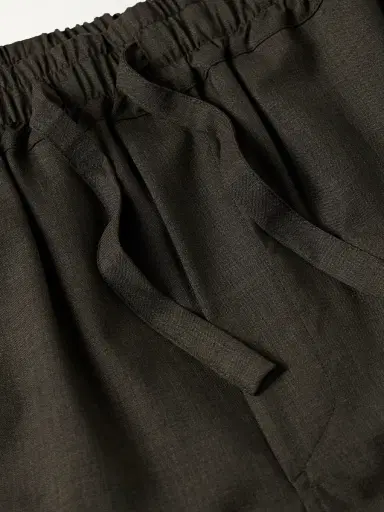 Saman Amel Straight-Leg Wool Drawstring Trousers - Men | Thumbnail 6 Saman Amel Straight-Leg Wool Drawstring Trousers - Men | Thumbnail 6