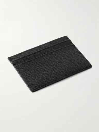 Smythson Panama Cross-Grain Leather Cardholder - Men | Thumbnail 2 Smythson Panama Cross-Grain Leather Cardholder - Men | Thumbnail 2