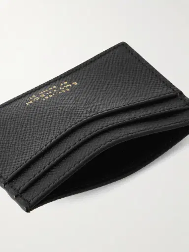 Smythson Panama Cross-Grain Leather Cardholder - Men | Thumbnail 4 Smythson Panama Cross-Grain Leather Cardholder - Men | Thumbnail 4