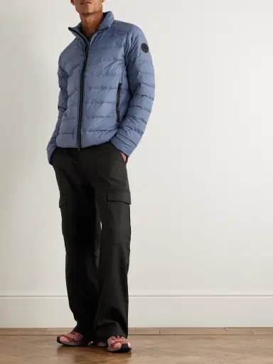 Canada Goose Crofton Logo-Appliquéd Quilted Enduraluxe® Down Jacket - Men | Thumbnail 2 Canada Goose Crofton Logo-Appliquéd Quilted Enduraluxe® Down Jacket - Men | Thumbnail 2