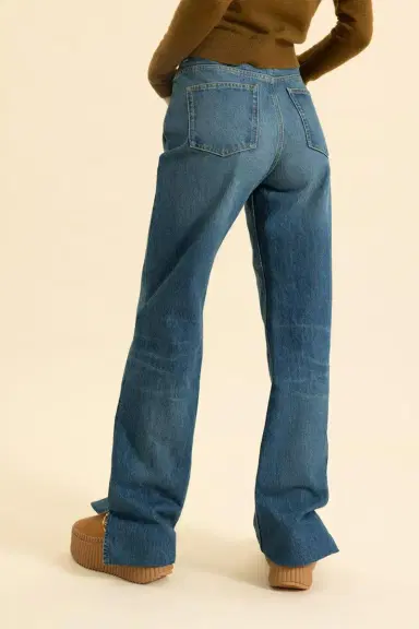 Chloé Straight Denim Jeans | Thumbnail 4 Chloé Straight Denim Jeans | Thumbnail 4