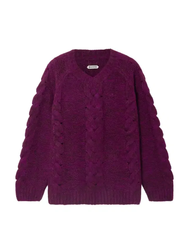 Eiderdown Cable-knit Alpaca, Mohair And Silk-blend Sweater Eiderdown Cable-knit Alpaca, Mohair And Silk-blend Sweater