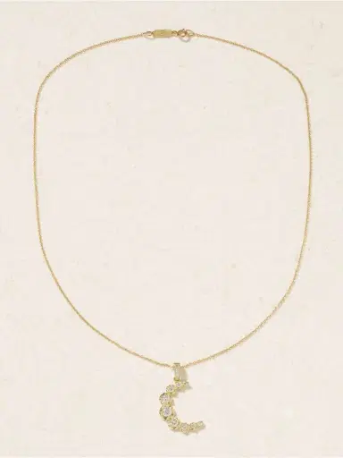 Jennifer Meyer Moon 18-karat Gold Diamond Necklace | Thumbnail 4 Jennifer Meyer Moon 18-karat Gold Diamond Necklace | Thumbnail 4
