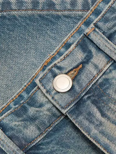 Good American Women's Coated Good 9's Miniskirt - Indigo | Thumbnail 7 Good American Women's Coated Good 9's Miniskirt - Indigo | Thumbnail 7