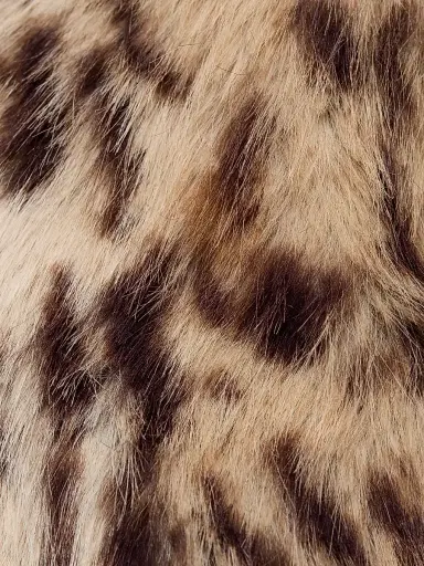 Aknvas Women's Valde Faux Fur Lynx Bomber Jacket | Thumbnail 7 Aknvas Women's Valde Faux Fur Lynx Bomber Jacket | Thumbnail 7