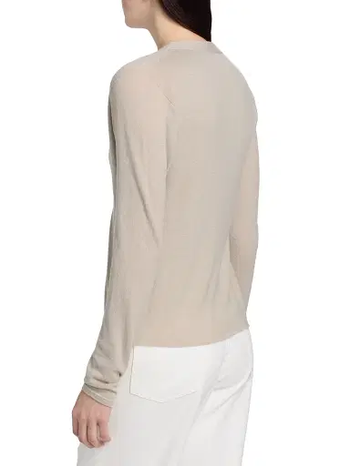 Majestic Filatures Women's V-Neck Knit Cardigan - Desert | Thumbnail 5 Majestic Filatures Women's V-Neck Knit Cardigan - Desert | Thumbnail 5