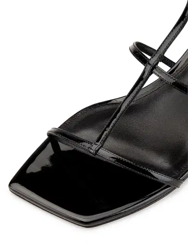 Alexandre Birman Women's Amanda 60MM Patent Leather Strappy Sandals - Black | Thumbnail 6 Alexandre Birman Women's Amanda 60MM Patent Leather Strappy Sandals - Black | Thumbnail 6