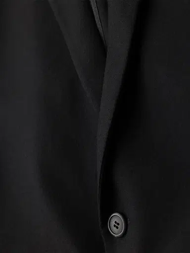 Prada Men's Single-Breasted Wool Blend Jacket - Black - Size 46 | Thumbnail 7 Prada Men's Single-Breasted Wool Blend Jacket - Black - Size 46 | Thumbnail 7