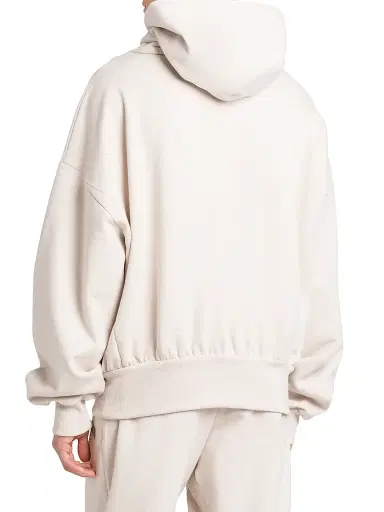 Dolce & Gabbana Men's Logo Cotton Hoodie - Beige Chiaro | Thumbnail 5 Dolce & Gabbana Men's Logo Cotton Hoodie - Beige Chiaro | Thumbnail 5