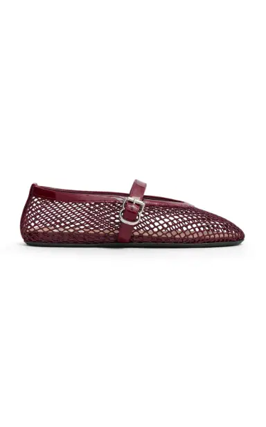 Alaïa Fishnet Ballet Flats | Thumbnail 1 Alaïa Fishnet Ballet Flats | Thumbnail 1