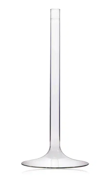 fferrone Exclusive Linea Large Glass Candlestick - Clear | Thumbnail 1 fferrone Exclusive Linea Large Glass Candlestick - Clear | Thumbnail 1