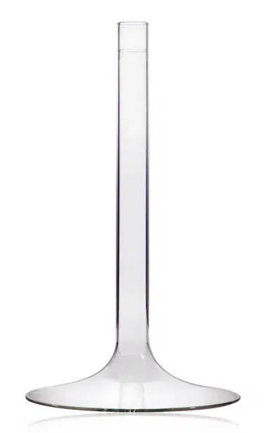 fferrone Exclusive Linea Medium Glass Candlestick - Clear | Thumbnail 1 fferrone Exclusive Linea Medium Glass Candlestick - Clear | Thumbnail 1