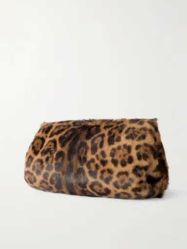 Saint Laurent Leopard-print Calf Hair Clutch | Thumbnail 3 Saint Laurent Leopard-print Calf Hair Clutch | Thumbnail 3
