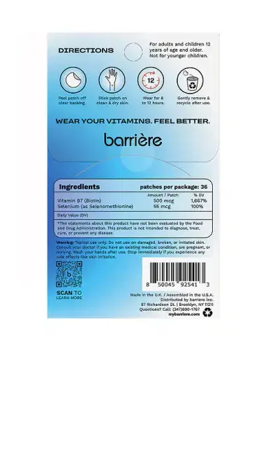 barrière Call Of Beauty Biotin Patch 36 Pack | Thumbnail 2 barrière Call Of Beauty Biotin Patch 36 Pack | Thumbnail 2