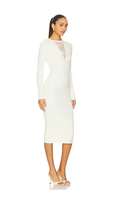 Fleur du Mal Quinn Midi Dress | Thumbnail 2 Fleur du Mal Quinn Midi Dress | Thumbnail 2