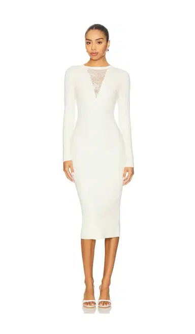 Fleur du Mal Quinn Midi Dress | Thumbnail 1 Fleur du Mal Quinn Midi Dress | Thumbnail 1