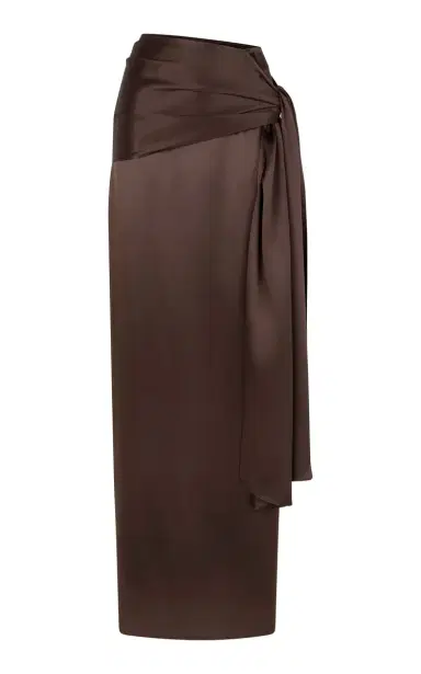 Heirlome Mila Silk Maxi Skirt | Thumbnail 5 Heirlome Mila Silk Maxi Skirt | Thumbnail 5