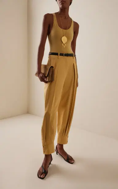 Michael Kors Collection Cashmere-Blend Bodysuit | Thumbnail 3 Michael Kors Collection Cashmere-Blend Bodysuit | Thumbnail 3