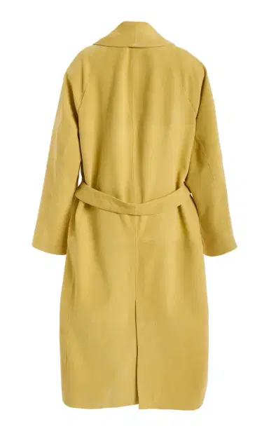 Simkhai Enola Lambskin-Cotton Suede Trench Coat | Thumbnail 5 Simkhai Enola Lambskin-Cotton Suede Trench Coat | Thumbnail 5