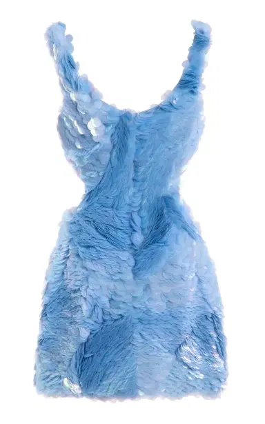 Simkhai Emilie Sequin Linen Mini Dress | Thumbnail 5 Simkhai Emilie Sequin Linen Mini Dress | Thumbnail 5