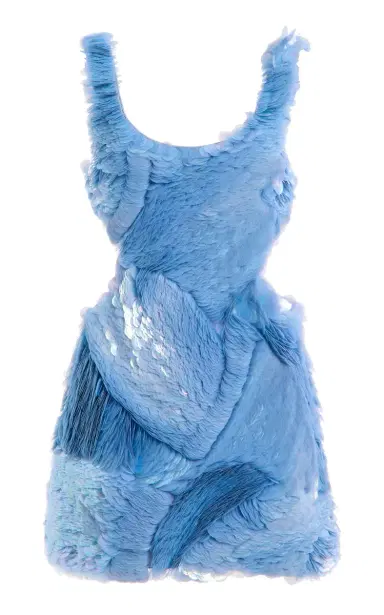 Simkhai Emilie Sequin Linen Mini Dress | Thumbnail 8 Simkhai Emilie Sequin Linen Mini Dress | Thumbnail 8