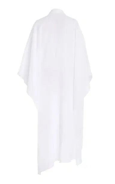 Michael Kors Collection Asymmetric Linen Crepe Caftan | Thumbnail 6 Michael Kors Collection Asymmetric Linen Crepe Caftan | Thumbnail 6
