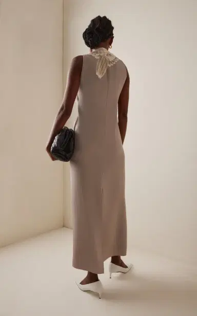 Altuzarra Silk Baker Midi Dress | Thumbnail 4 Altuzarra Silk Baker Midi Dress | Thumbnail 4