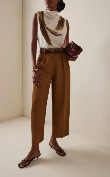 Altuzarra Arlie Printed Silk Top | Thumbnail 3 Altuzarra Arlie Printed Silk Top | Thumbnail 3